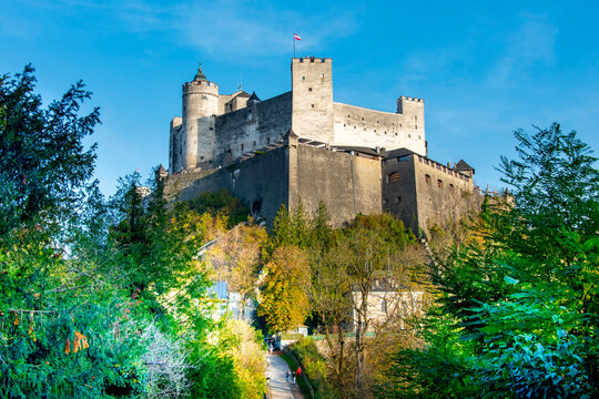 Medieval Hohensalzburg Castle - Austria