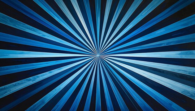 Blue Radiating Lines Background Texture.