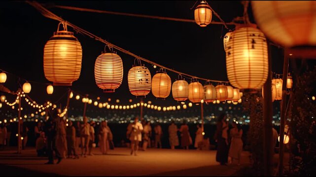 夏祭りの動画