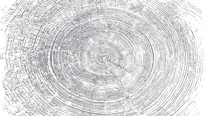 Abstract tree trunk cross section with rustic grain detail © VECTOR HOUSE