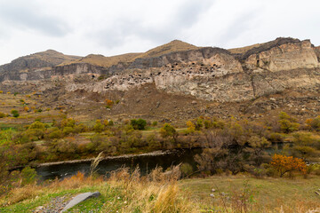 Vardzia cave town and monastery complex in Georgia © Pavel