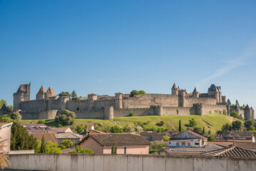Cité médiévale de Carcassonne Languedoc France UNESCO © Leslie Levadoux
