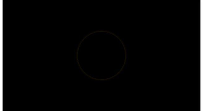 Minimalist loading spinner animation with glowing golden animation