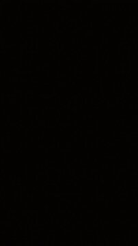 Light burn transition in portrait vertical format for cinematic mobile video editing