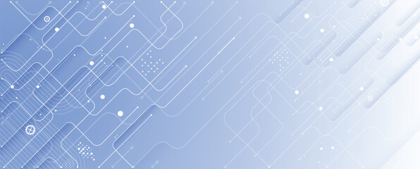 Obraz premium Digital cyberspace background representing big data, cloud computing, and AI