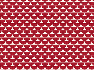 Seigaiha Japanese Scale Pattern Traditional Wave Design © iushakovsky