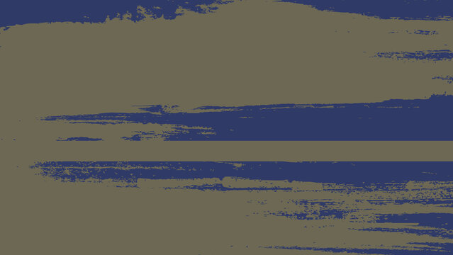 Abstract beige and blue brush stroke texture background, with horizontal parallel line