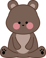 Fototapeta premium teddy bear cartoon