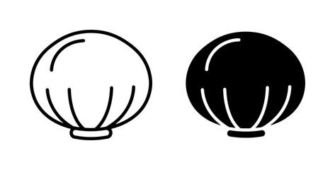 Hot Air Balloon Icons, Two Styles, Black and White Vector Graphics for Aviation and Travel Themes © Arman