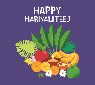 happy hariyali teej is celebrated every year on 17 july.
