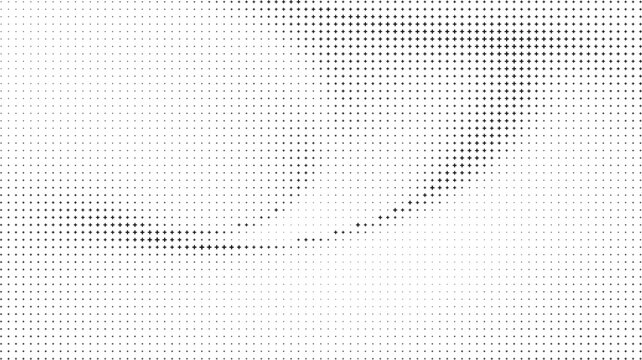 Black Plus Sign Gradient Pattern White Background, Dark Plus Symbol Halftone Texture Background