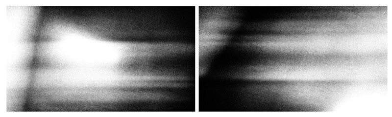 Fototapeta na wymiar Vintage distressed old photo light leaks, film grain, dust and scratches transparent texture overlay with vignette border. Dirty grunge analog 8k widescreen retro effect background with copy space.