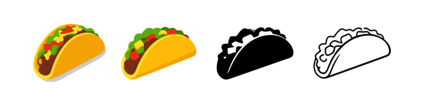 Taco Icons Images – Browse 110,517 Stock Photos, Vectors, and Video ...