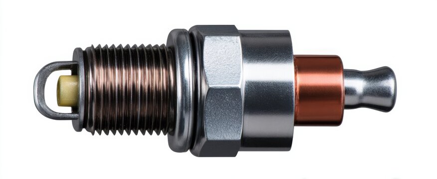 Sleek ignition coil prominently displayed against a clean white background.