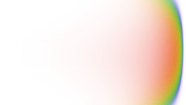 Noise pride rainbow vertical stripe border with soft grainy gradient edges for web