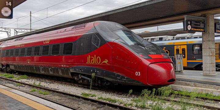 Prima Business Club Italo Locomotive in Venice Italy