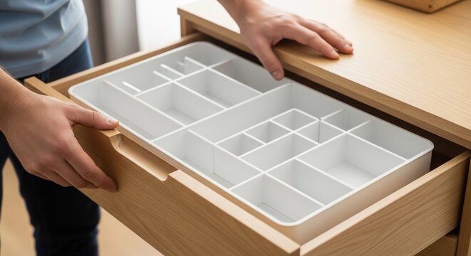 Neatly Organized Drawer Insert - Tidy Solutions