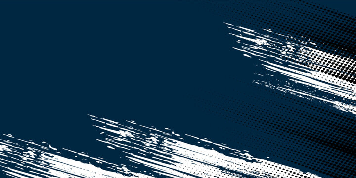 Dots halftone white and blue color pattern gradient grunge texture background. Dots pop art comics sport style vector illustration. vector grunge and dot