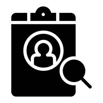 selection process glyph icon