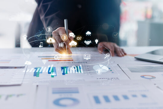 Digital business ecosystem integrating multiple business, document ecosystem, and technology elements in a seamless digital network Latch 
