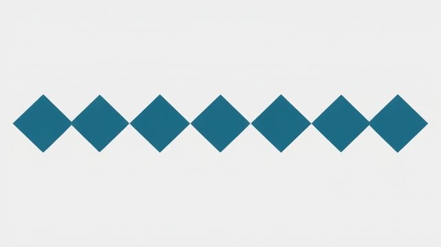 Abstract Geometric Diamond Pattern Animation