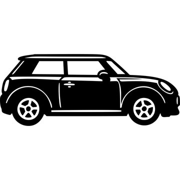 Mini Cooper Icon Vector