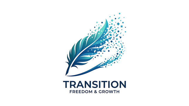 Transition Freedom & Growth Logo Design for Business