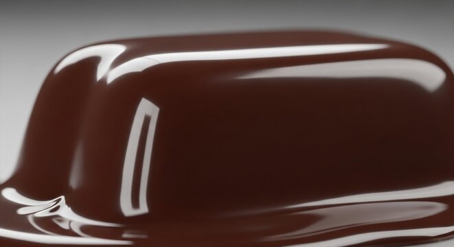 Molten chocolate abstract