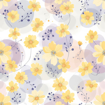 Delicate garden blossoms dancing gracefully around meaningful words, memories, and joyful special occasions.