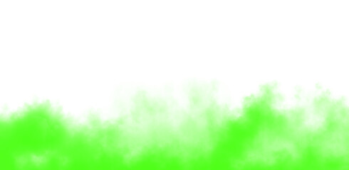 Fototapeta premium Bright neon green powder explosion creates a dynamic artistic effect with soft particles scattered across the lower section of this isolated frame to provide a clean and professional graphic backgroun