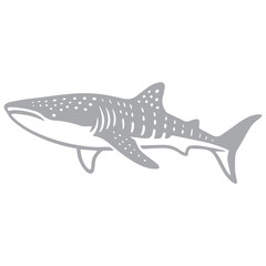Fototapeta premium Ocean's Gentle Giant Shark