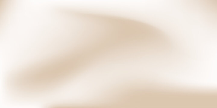 Smooth beige gradient background. Soft neutral liquid wallpaper. Universal nude color texture for banner, flyer, presentation