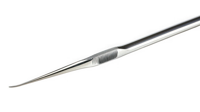 Cuticle pusher on white background