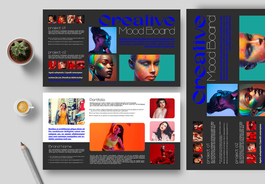 Creative Mood Board Design Template