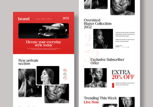 Email Newsletter Design