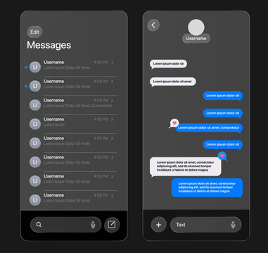 iMessage IOS 26 Liquid Glass Interface Mockup &ndash; Futuristic Chat Screen & Glassmorphism Messaging UI on iPhone 2026