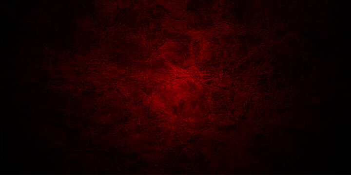 A dark and moody vintage grunge backdrop with a textured red and black pattern resembling old paint, smoky fire flames, and a blood-red wall illustration