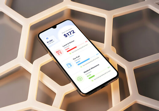 Minimalist Smartphone Mockup for Designers