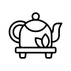 Obraz premium Tea Pot Icon