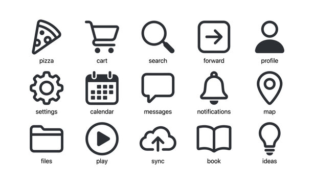 Common Icons Images – Browse 111,173 Stock Photos, Vectors, and Video ...