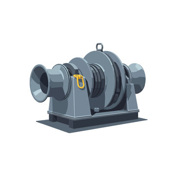 Heavy duty marine ship windlass for anchoring and mooring
