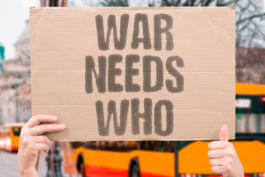 "War Needs Who" Who is responsible when an autonomous weapon kills the wrong person? AUTONOMOUS. WEAPON. RESPONSIBLE. WRONG. PERSON.
