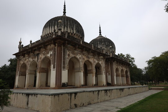The Qutub Shani tomb in Hyderabad of India. Photo: December 7, 2023