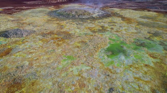 &Auml;thiopien Danakilw&uuml;ste - Geothermiefeld Dallol
