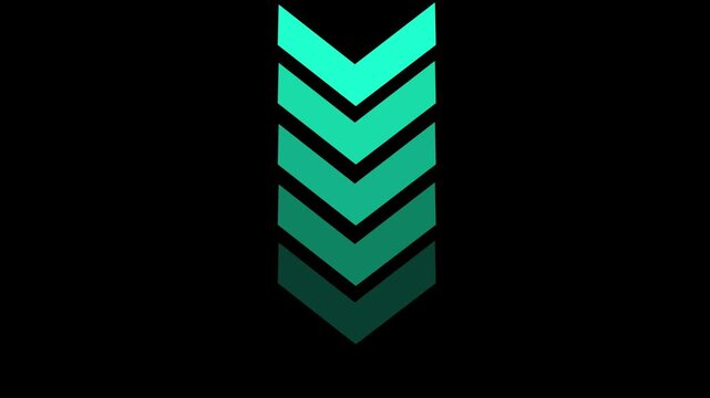 Glowing neon light animated traffic directional arrows sign. Left arrow for road direction. Flashing direction indicators