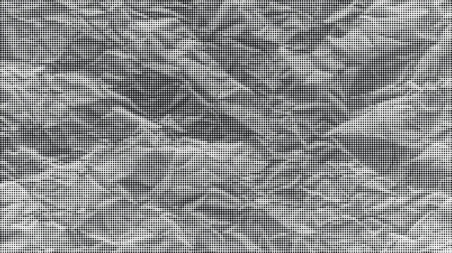 A detailed close-up view of crumpled paper texture