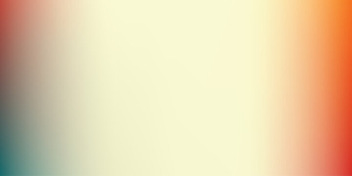 Smooth gradient background with teal red and yellow hues