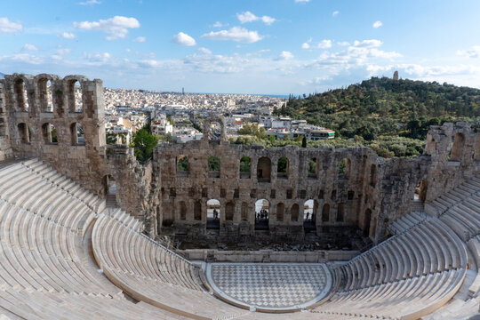 ODEON DI ERODE ATTICO, ACROPOLI DI ATENE, GRECIA
