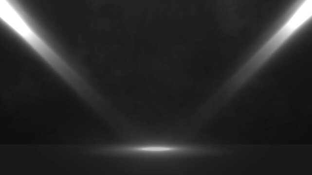  Background of flashing lights on a smoky stage
