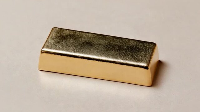 Golden Bar: a gleaming bar of solid gold rests, emanating an aura of wealth and financial security. A symbol of value and enduring worth, the smooth surface catches the light.